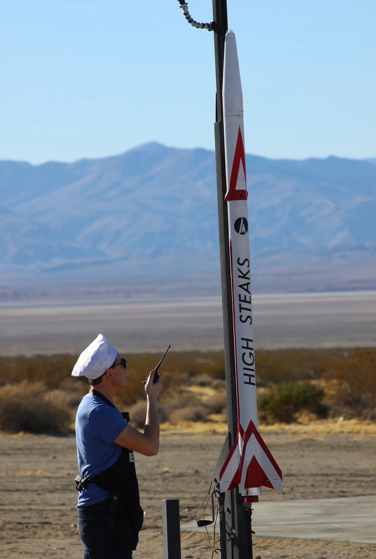 Meatrocket on the pad